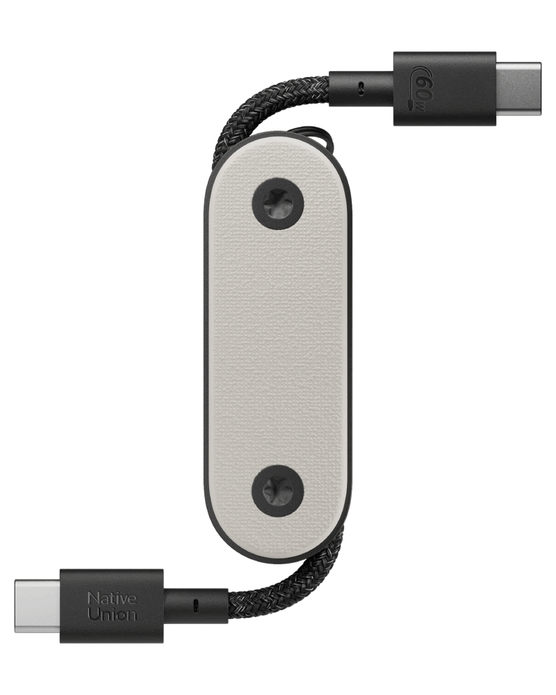 Кабель Native Union Pocket Cable USB-C to USB-C Sandstone POCK-C-SAN-NP